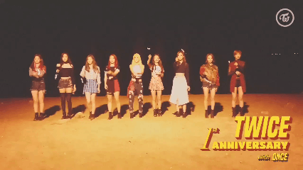 1주년 기념 트와이스 공식인스타그램 | 인스티즈