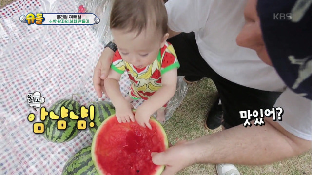 [슈퍼맨이돌아왔다] 아버지가 이상해 촬영장에서 이유리 만난 윌리엄.jpg | 인스티즈