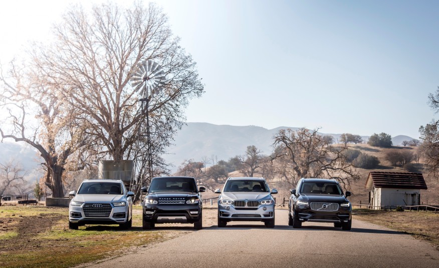 2017 아우디Q7 vs 2015 BMW X5 vs 2015 레인지로버 스포츠 vs 2016 Volvo XC90 T6 AWD | 인스티즈