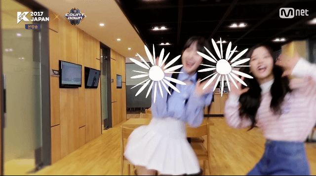 반갑게 맞이해주는 비주얼 라인 설아&보나 | 인스티즈