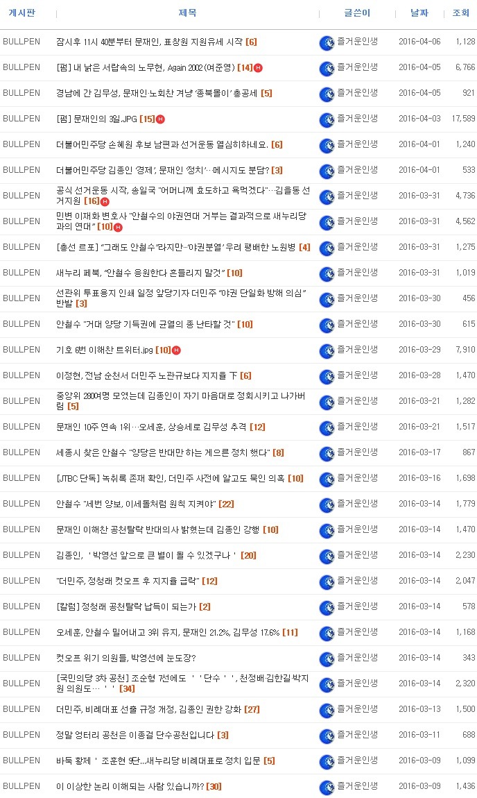 엠팍 어느 문재인 지지자 네임드 유저 | 인스티즈