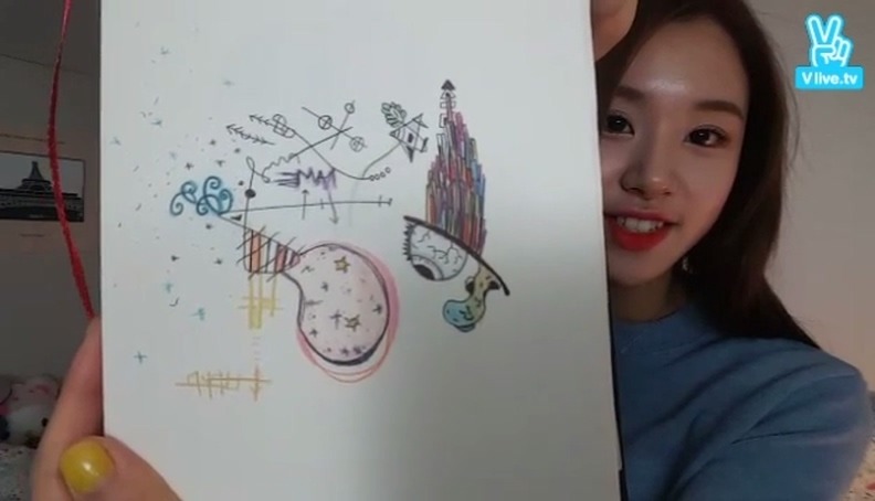 채영이 아기자기한 그림 실력.jpg | 인스티즈