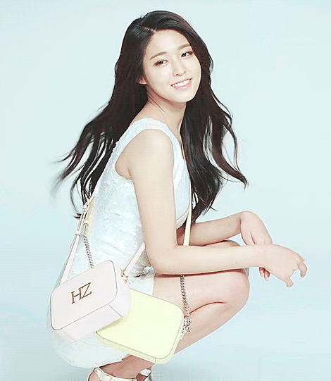 헤지스 모델 설현.GIF | 인스티즈