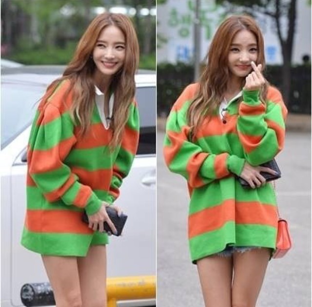 오늘자 한채영 뮤뱅 출근길 | 인스티즈