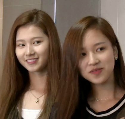 사나 붓지않은 날 눈화장 없는 모습.jpg | 인스티즈