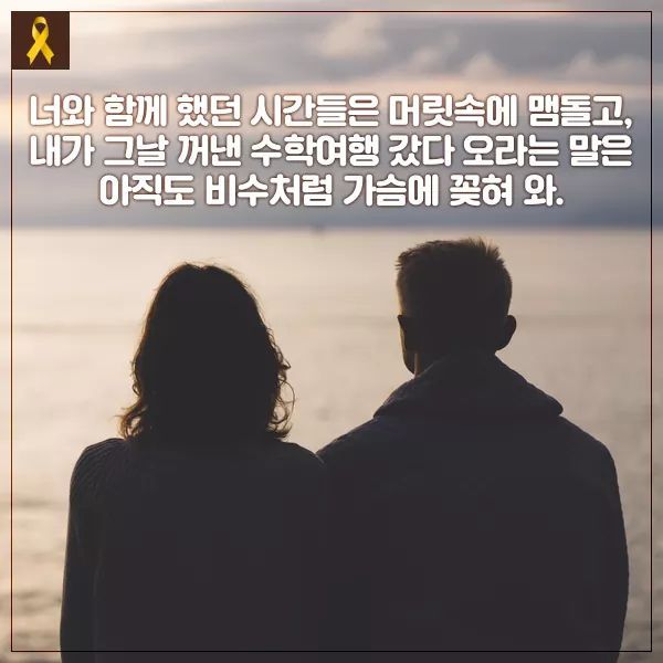 세월호 참사로 여자친구 잃은 남학생이 쓴 편지 | 인스티즈