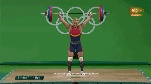 올림픽 여자역도선수의 애교 | 인스티즈