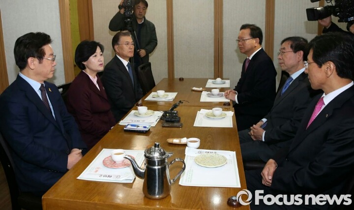 오늘자 추미애와 대권 잠룡들ㄷㄷㄷ | 인스티즈