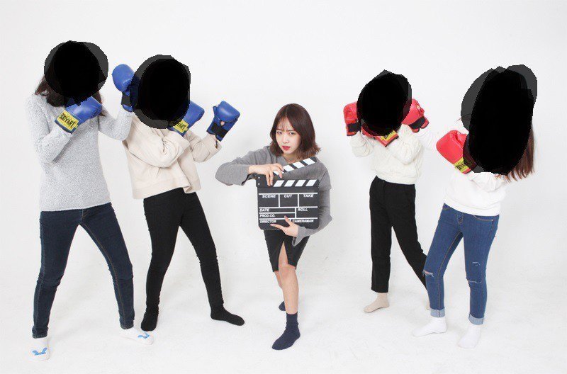 친구들이랑 우정사진 찍으면서 실력발휘 하는 아이오아이 유정이 | 인스티즈