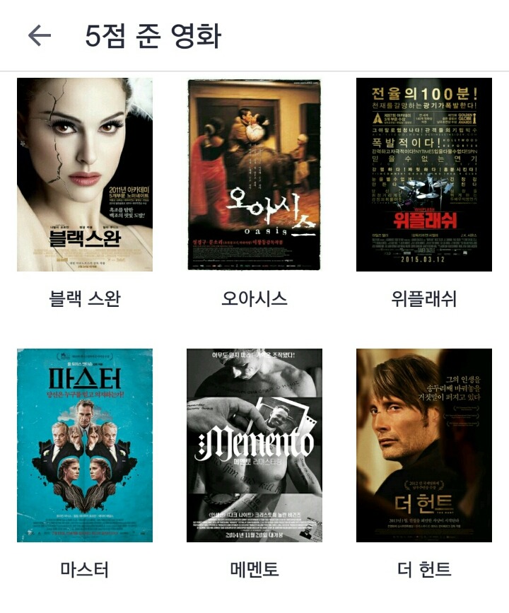 개인적인 영화 평점... | 인스티즈