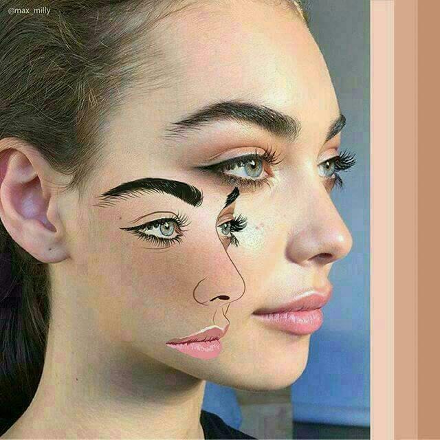 절묘한 화장 | 인스티즈