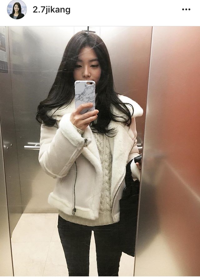 오늘자 강지영 아나운서 | 인스티즈