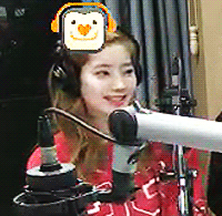[twice] 오늘자 라디오에서 다현이 입크기 따라하는 트와이스.gif | 인스티즈