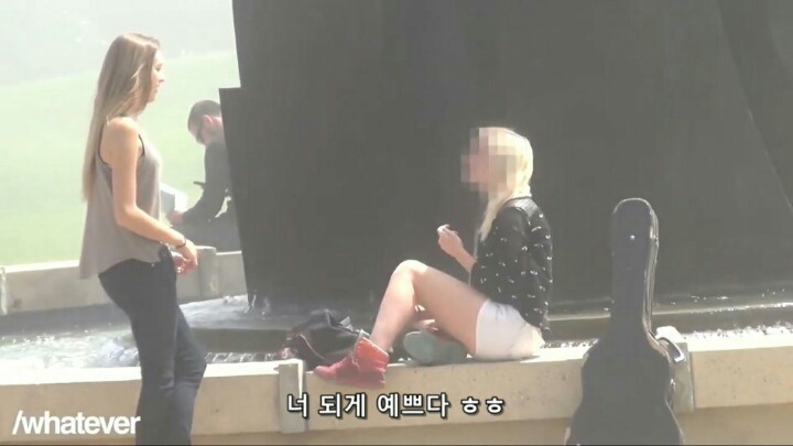 예쁜 여자가 여자한테 작업을 걸면 | 인스티즈