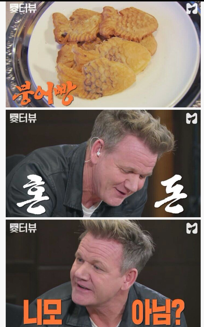 붕어빵을 맛본 고든램지 | 인스티즈