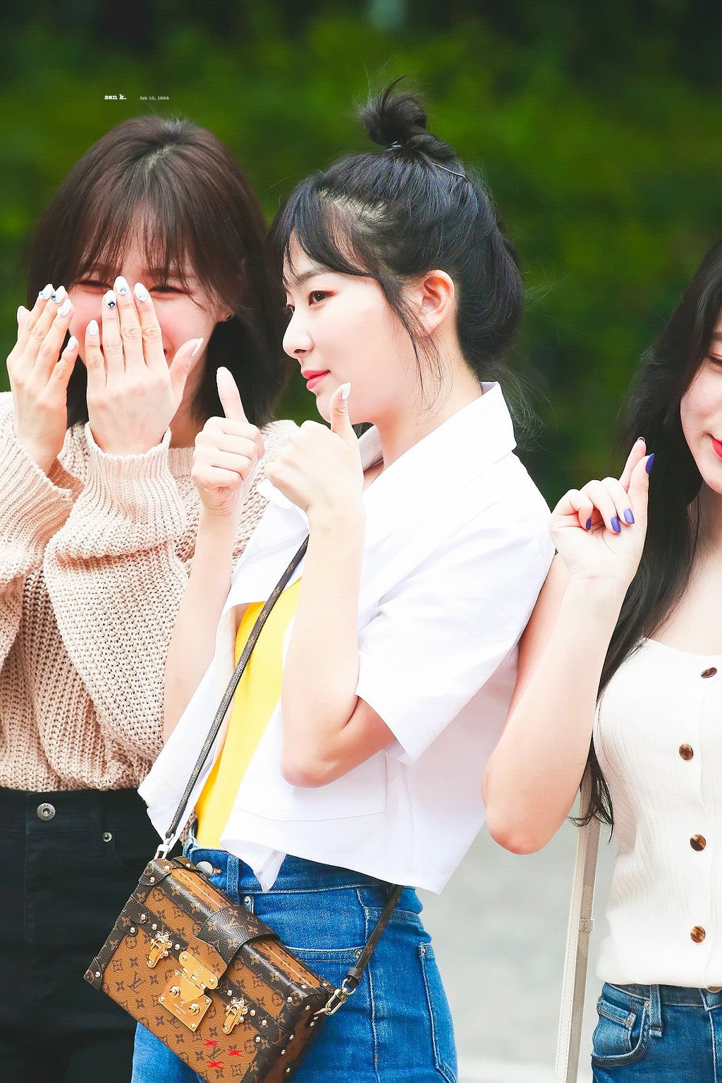 묶은 머리가 잘어울리는 슬기.jpgif | 인스티즈