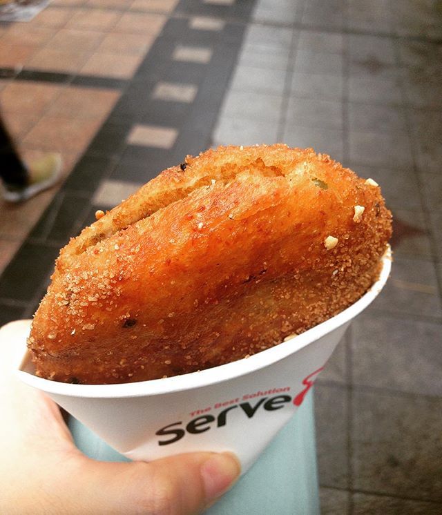 보기만 해도 콜레스테롤 지수 상승하는 튀김호떡.jpg | 인스티즈