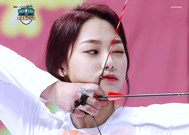 오늘 아육대 강미나.gif | 인스티즈