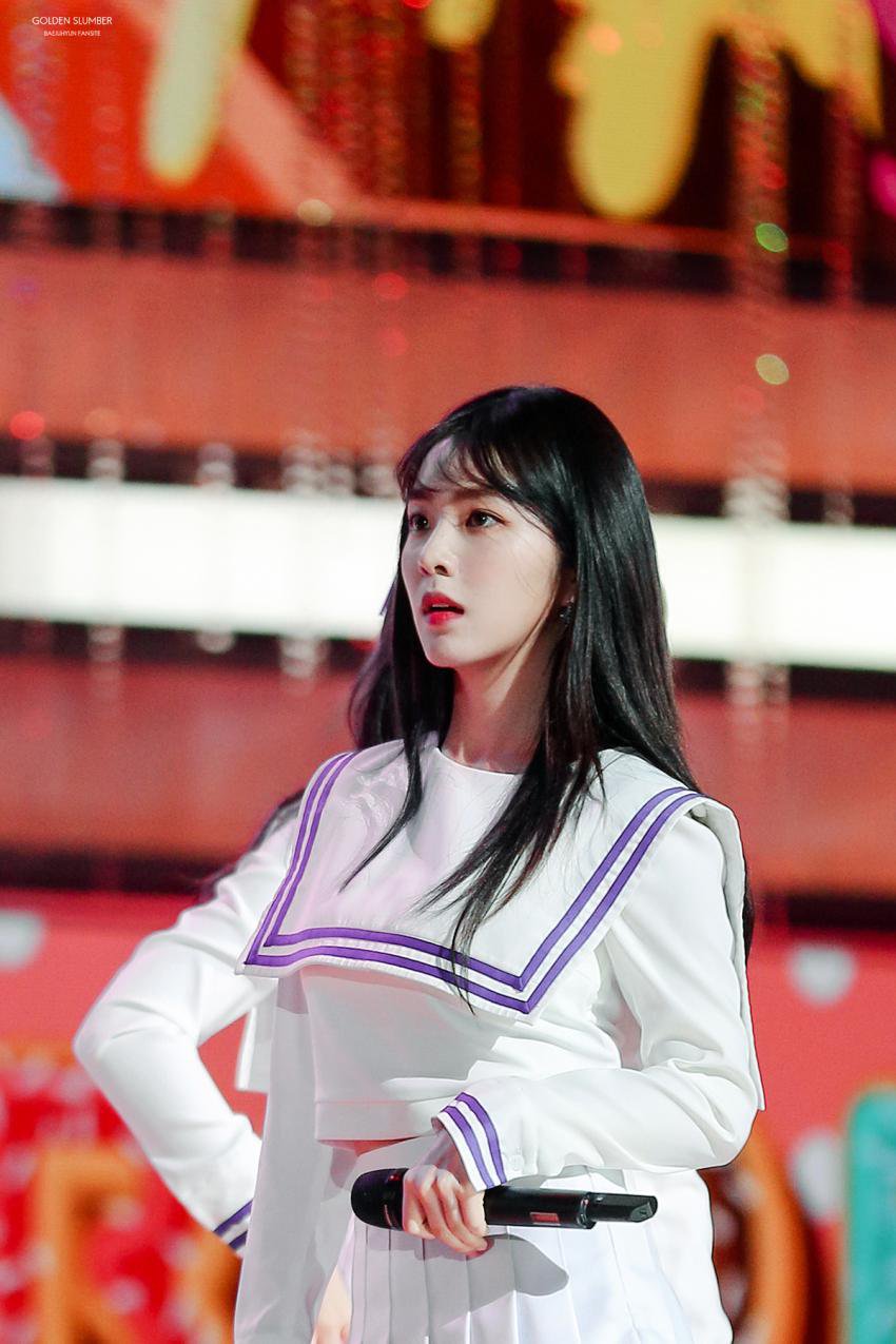 앞머리 살짝 있는 아이린.gif | 인스티즈