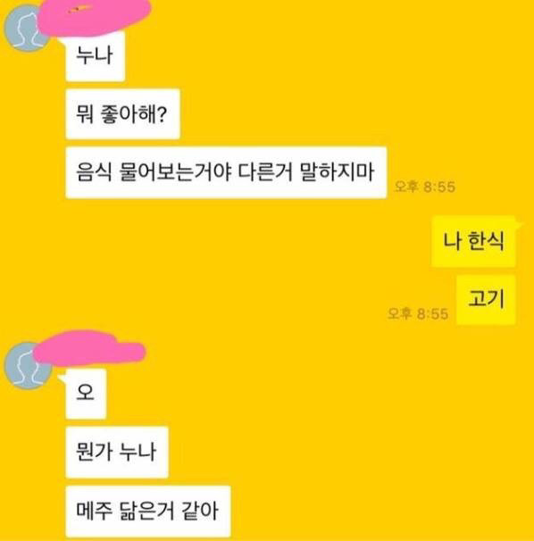 누나에게 철벽치는 남자 | 인스티즈