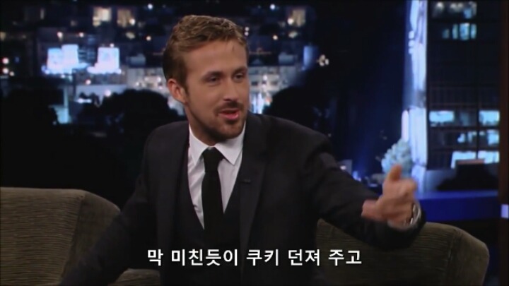 [지미키멜쇼] 라이언고슬링 걸스카우트 쿠키사건.jpg | 인스티즈