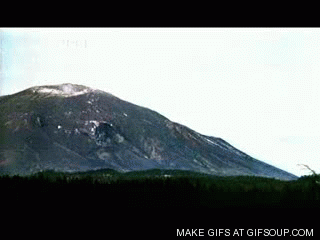 화산 폭발의 순간.gif | 인스티즈