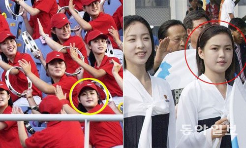 리설주 한국에 응원단으로 왔던 시절 .jpg | 인스티즈